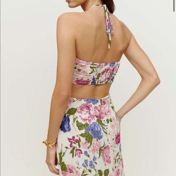 NWOT Reformation Rita Dress in Color Donna Size 4 - Picture 2 of 5